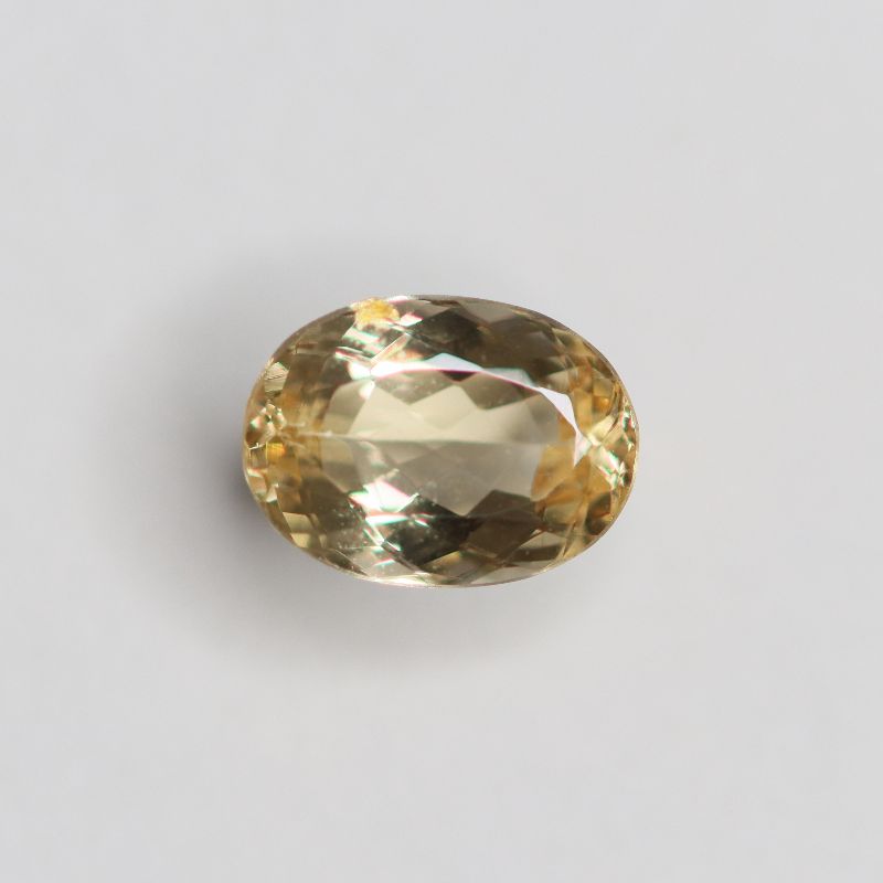 PRECIOUS TOPAZ 7.6X5.6 OVAL FACETED