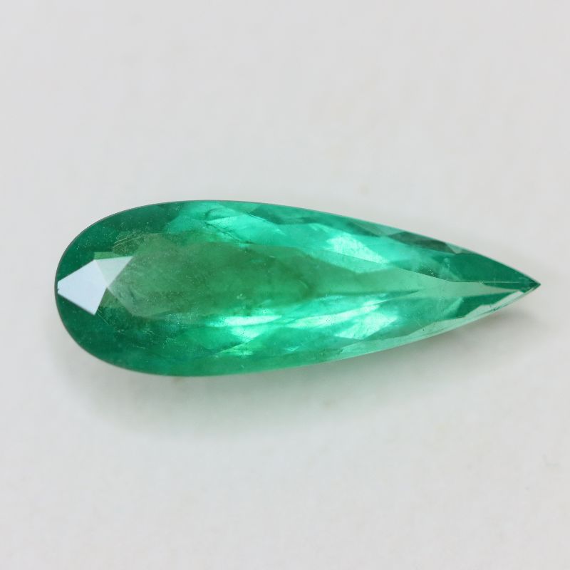 EMERALD 23.7X8.7 PEAR FACETED