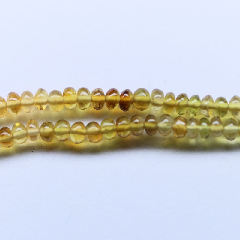 YELLOW SAPPHIRE 3MM CABOCHON STRING BUTTON