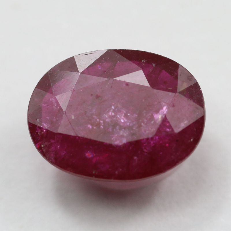 RUBY 10.2X7.8 OVAL 2.6CT