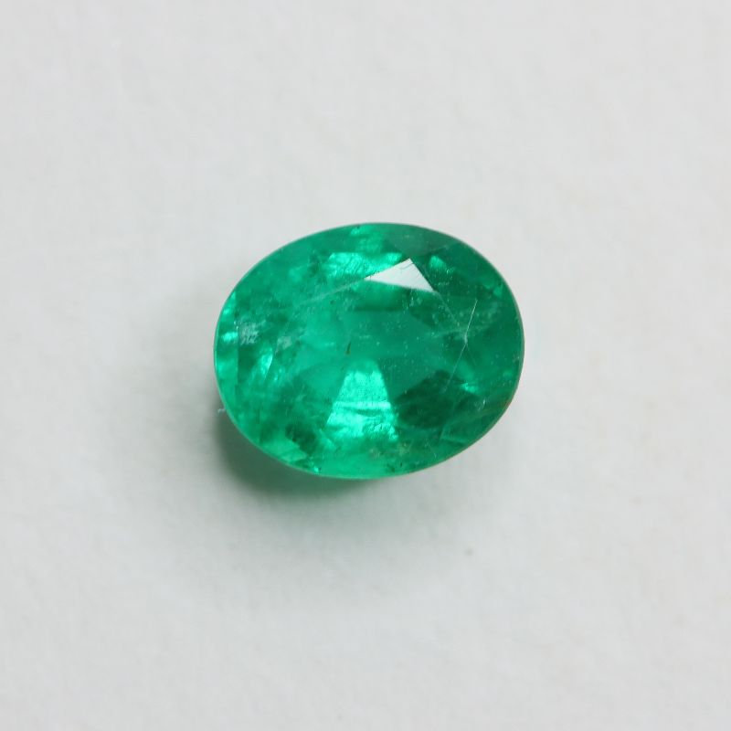 EMERALD BRAZILIAN 6X5 OVAL FACETED