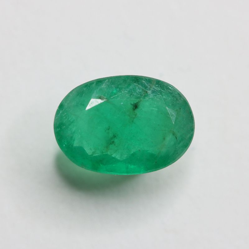 EMERALD BRAZILIAN 10.2X7.3 OVAL FACETED