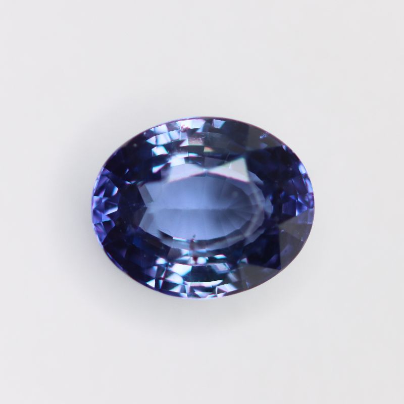 UNHEATED PURPLE SAPPHIRE 9.4X7.7 OVAL FACETED