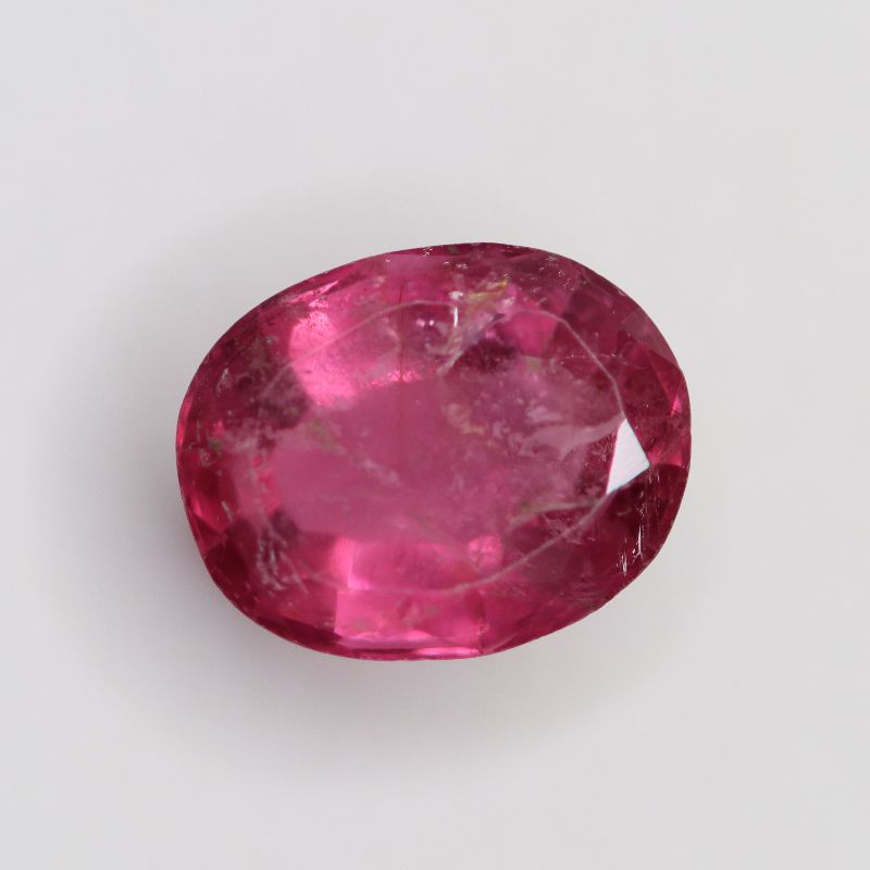 PINK TOURMALINE 10.7X8.6 OVAL FACETED