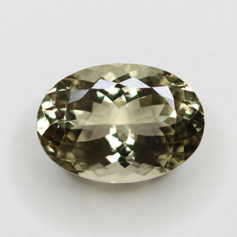 YELLOW BERYL 16X11 OVAL FACETED
