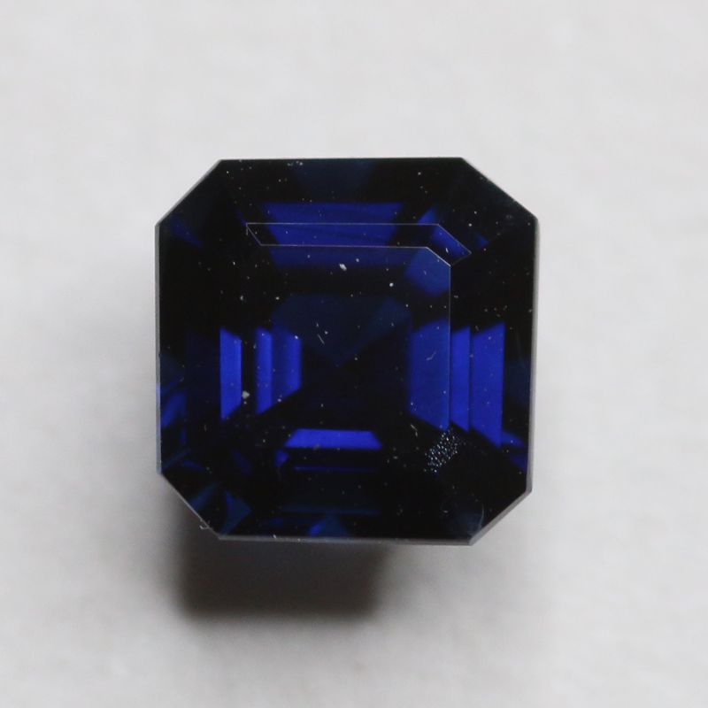 BLUE SAPPHIRE FACETED 6X6 OCTAGON 1.32CT