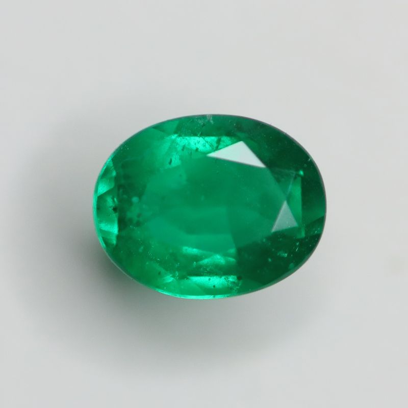 EMERALD BRAZILIAN 5X4 OVAL FACETED