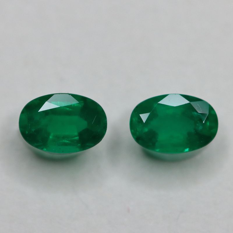 EMERALD BRAZILIAN 6X4 OVAL FACETED