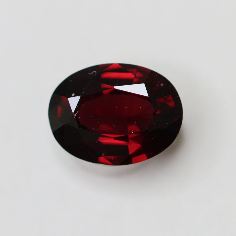 NATURAL SPINEL 8.2X6.2 OVAL FACETED