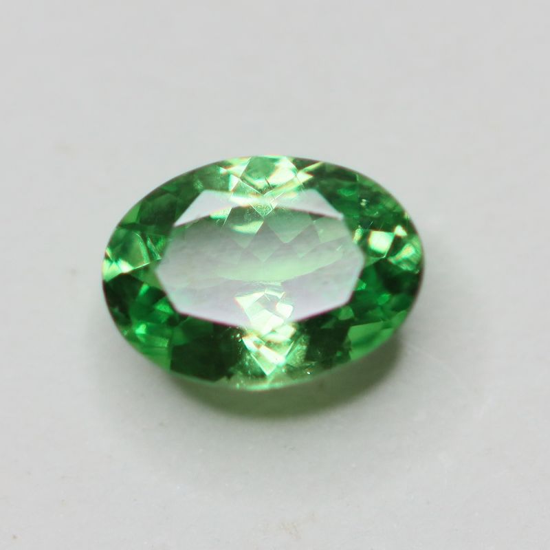 TSAVORITE 7.8X5.7 OVAL FACETED