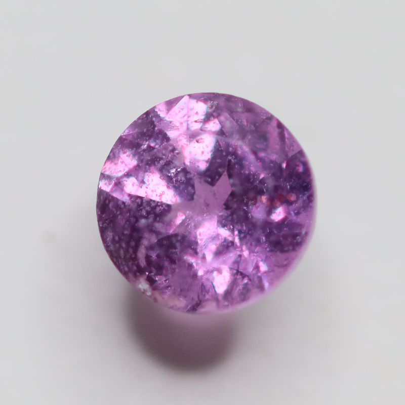 PINK SAPPHIRE 5.25MM FACETED ROUND 0.73CT