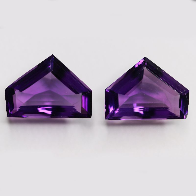AMETHYST 23X17 FANCY TRIANGLE FACETED