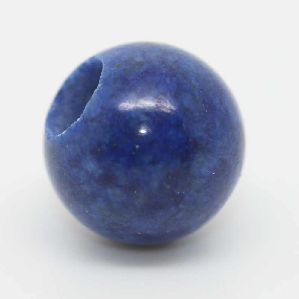 10MM FULL DRILLED BEAD 4MM HOLE LAPIS
