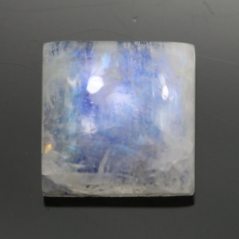 6MM SQUARE MOONSTONE - COMMERCIAL