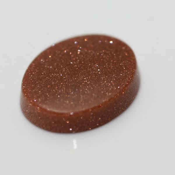 6.5MM SQUARE FLAT BROWN GOLDSTONE SIGNETS