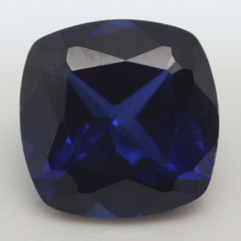 5X5 CUSHION SYNTHETIC SAPPHIRE