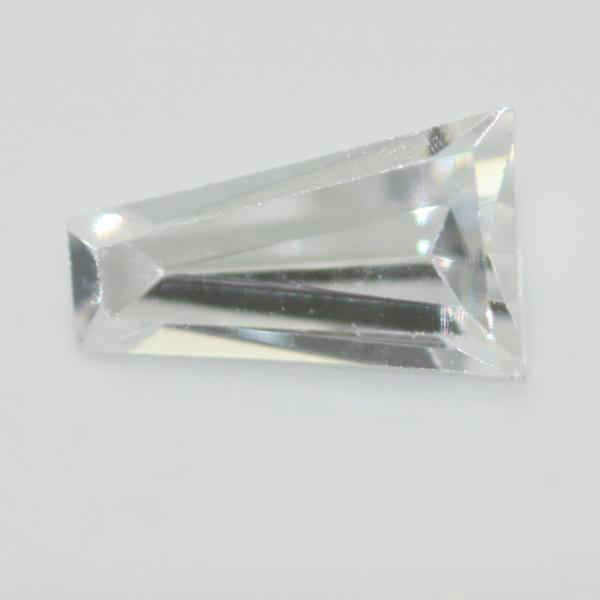 5X2.5X1.5 TAPERED BAGUETTE CUBIC ZIRCONIA WHITE