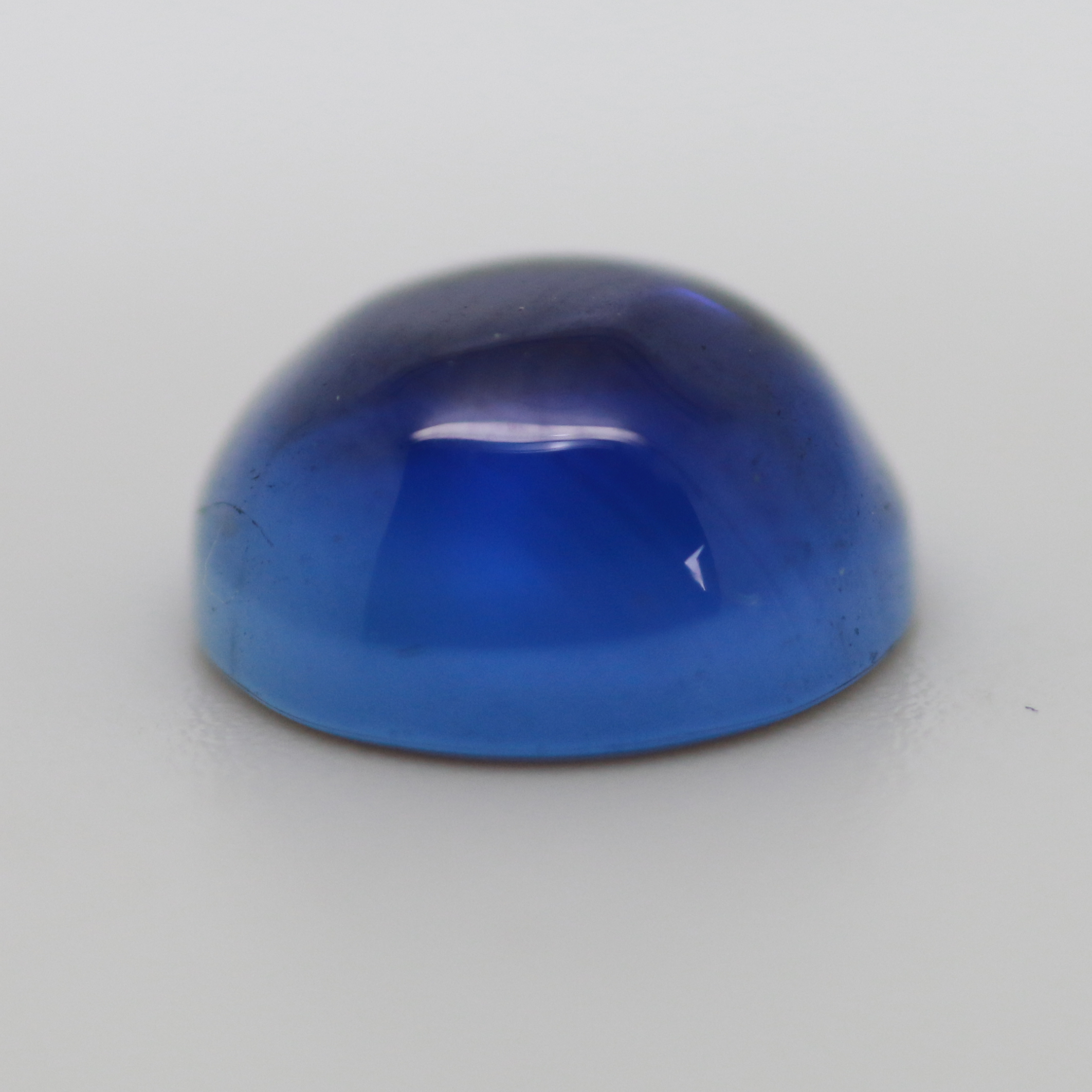 12MM ROUND CABOCHON SYNTHETIC SAPPHIRE
