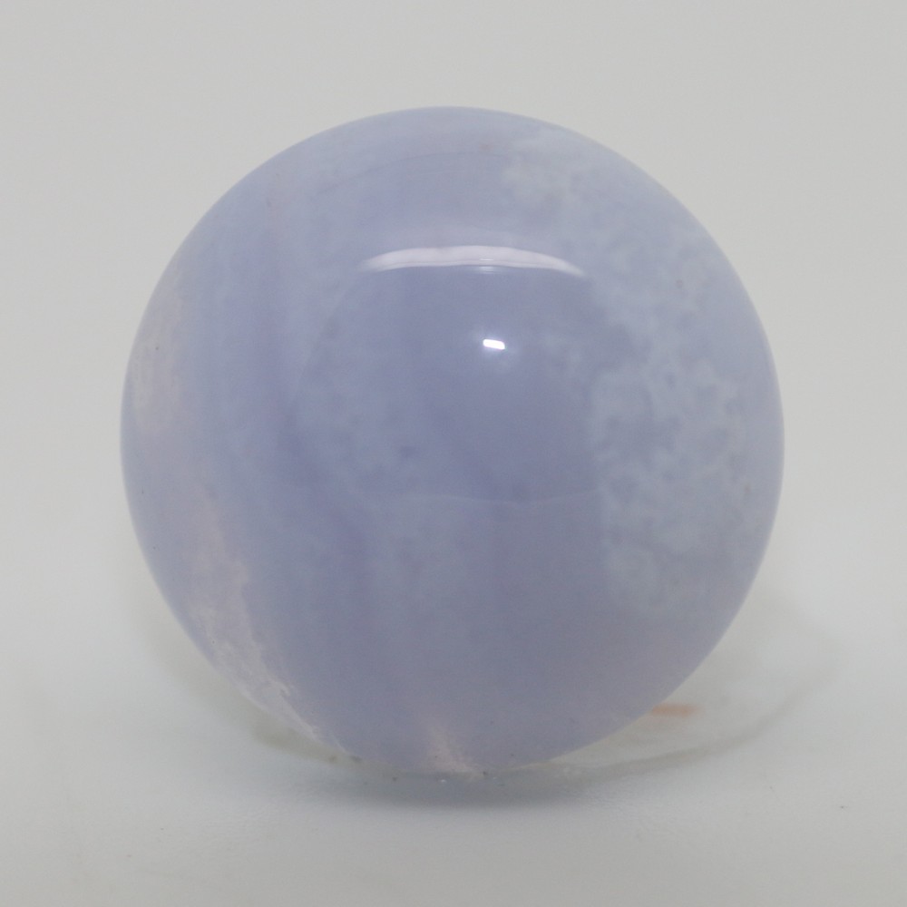 LACE BLUE AGATE 14MM ROUND