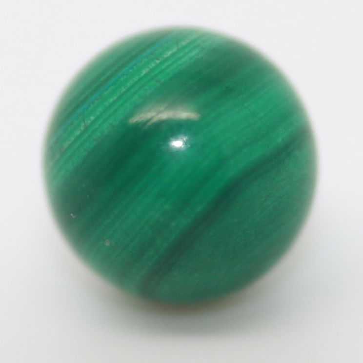8MM FULL DRILLED BEADS LOOSE MALACHITE