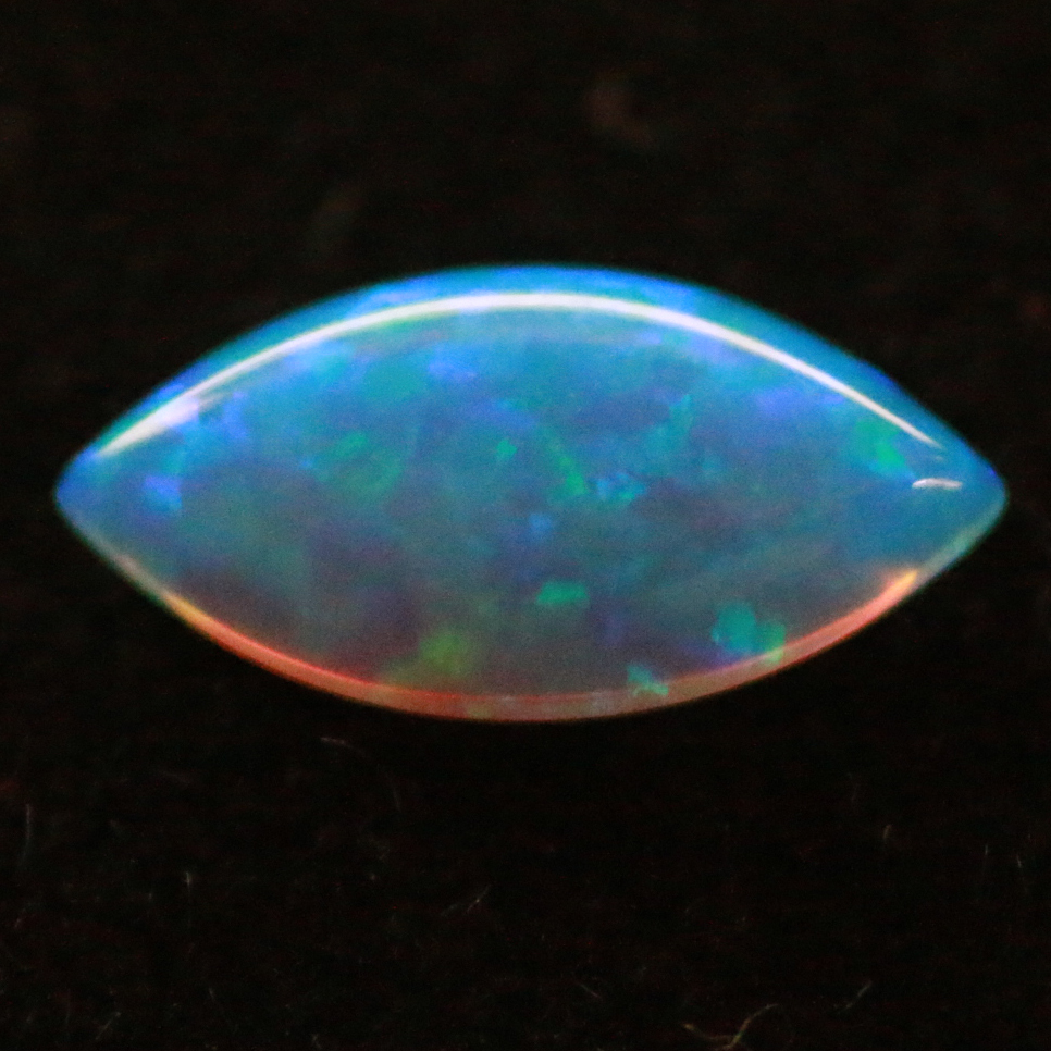 5X2.5 MARQUISE SYNTHETIC OPAL BLUE