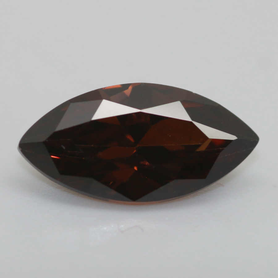 12X6 MARQUISE CUBIC ZIRCONIA BROWN