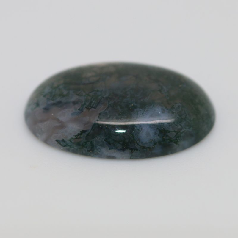 GREEN MOSS AGATE 7X5 OVAL