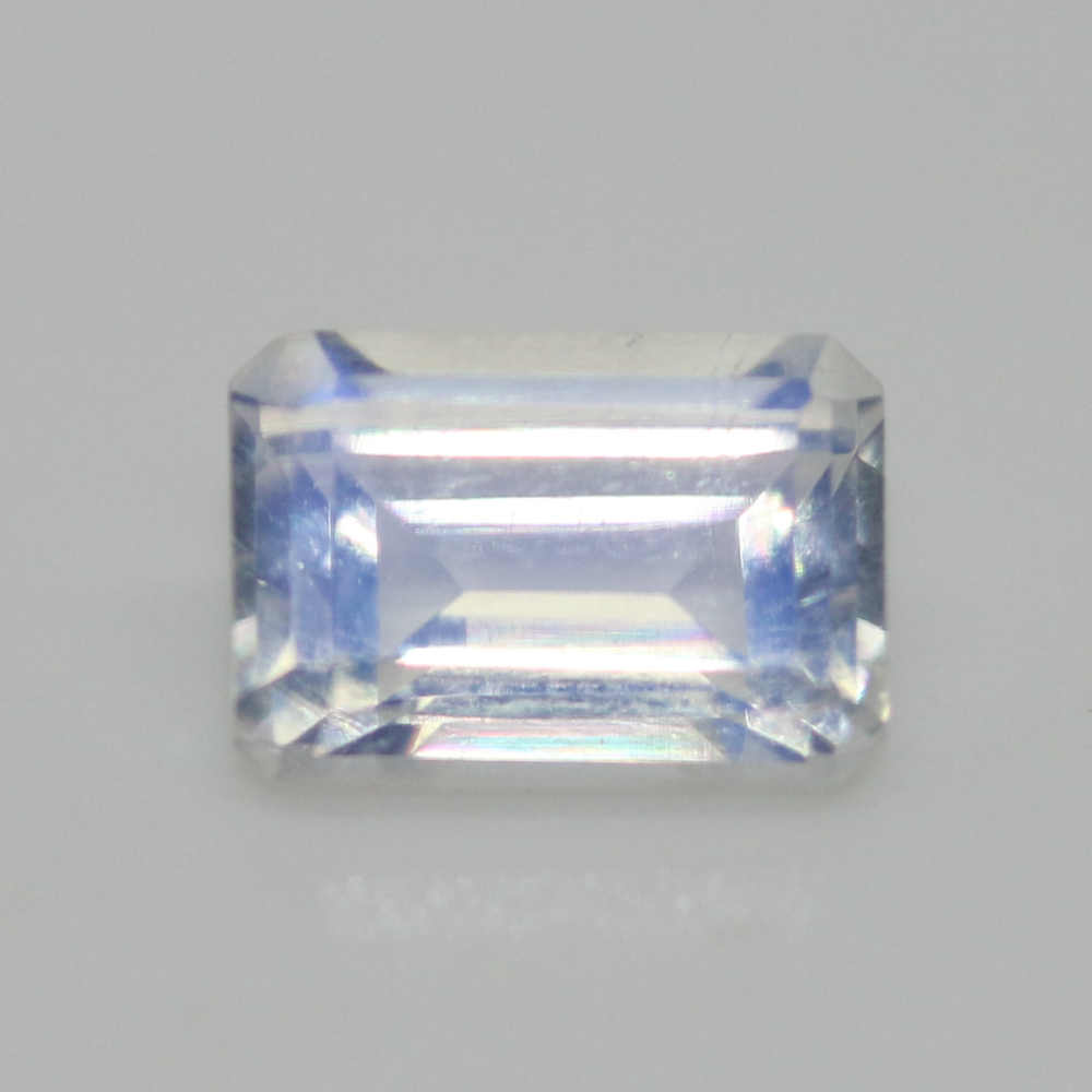 5X3 FACETED OCTAGON MOONSTONE AAA