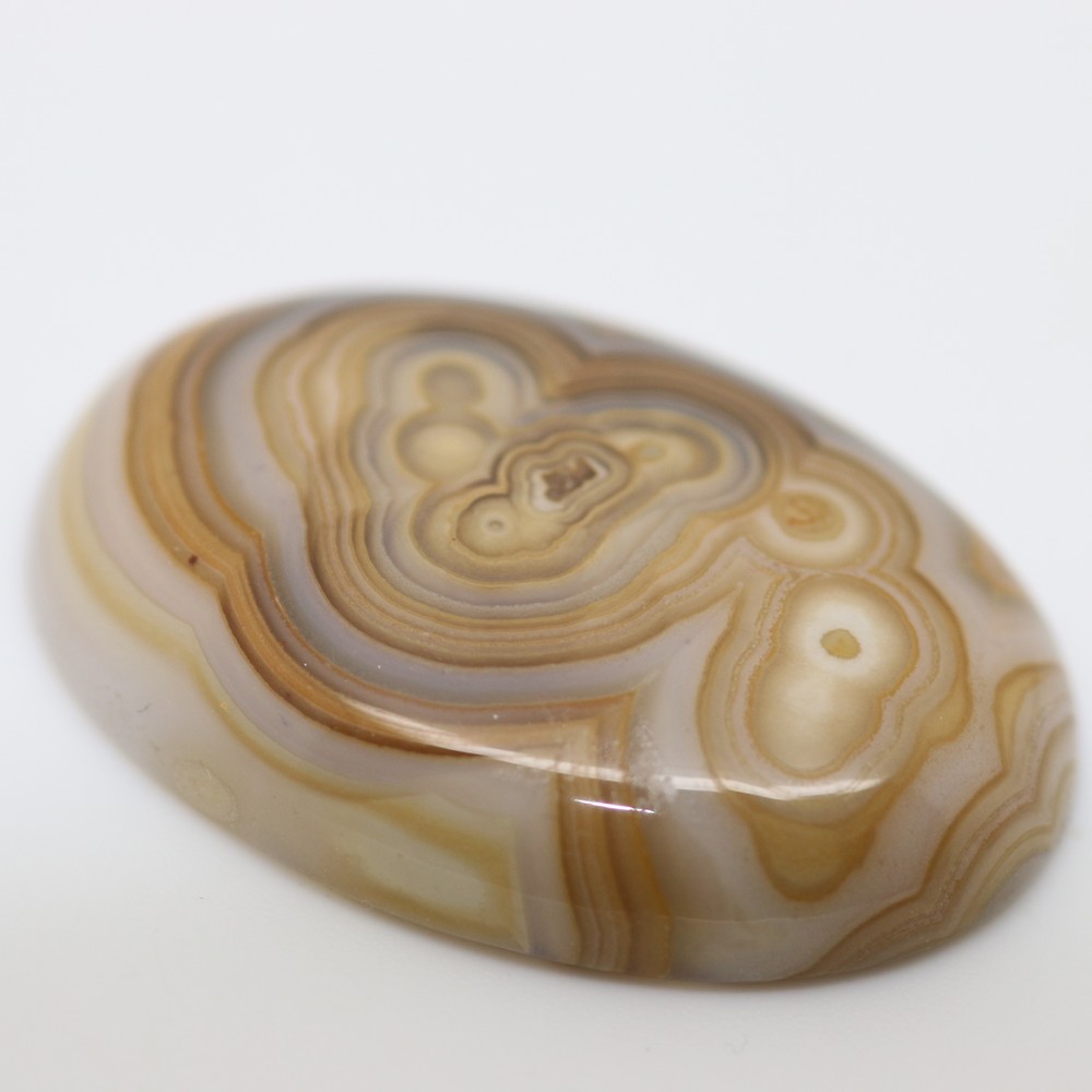 MEXICAN LACE AGATE 8X6 OVAL