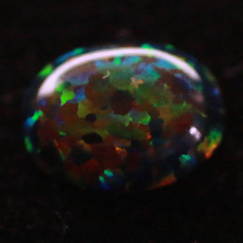 SYNTHETIC OPAL 6X4 OVAL
