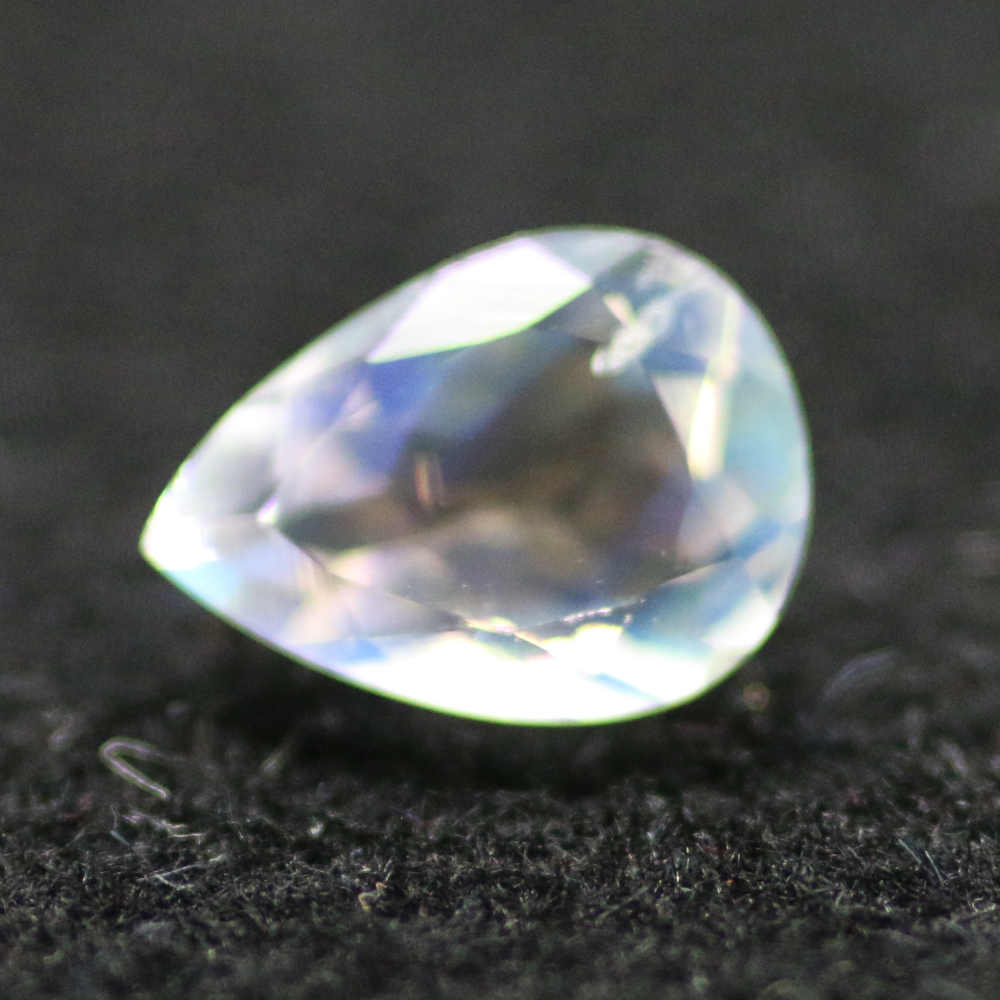 4X3 FACETED PEAR MOONSTONE AAA