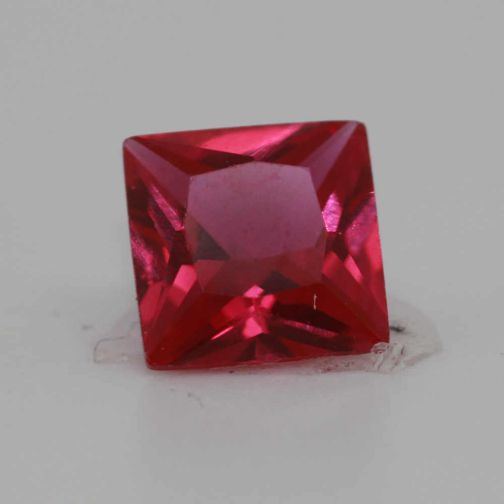 6X6 PRINCESS SYNTHETIC RUBY