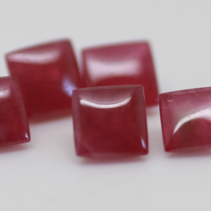 RUBY 3MM SQUARE