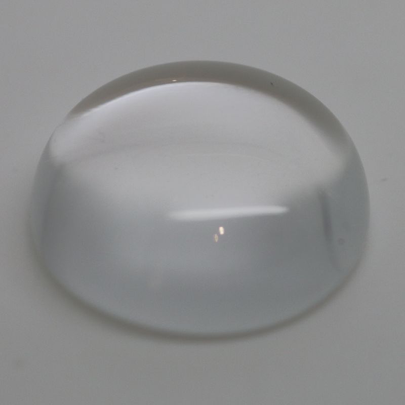 18MM ROUND CABOCHON ROCK CRYSTAL