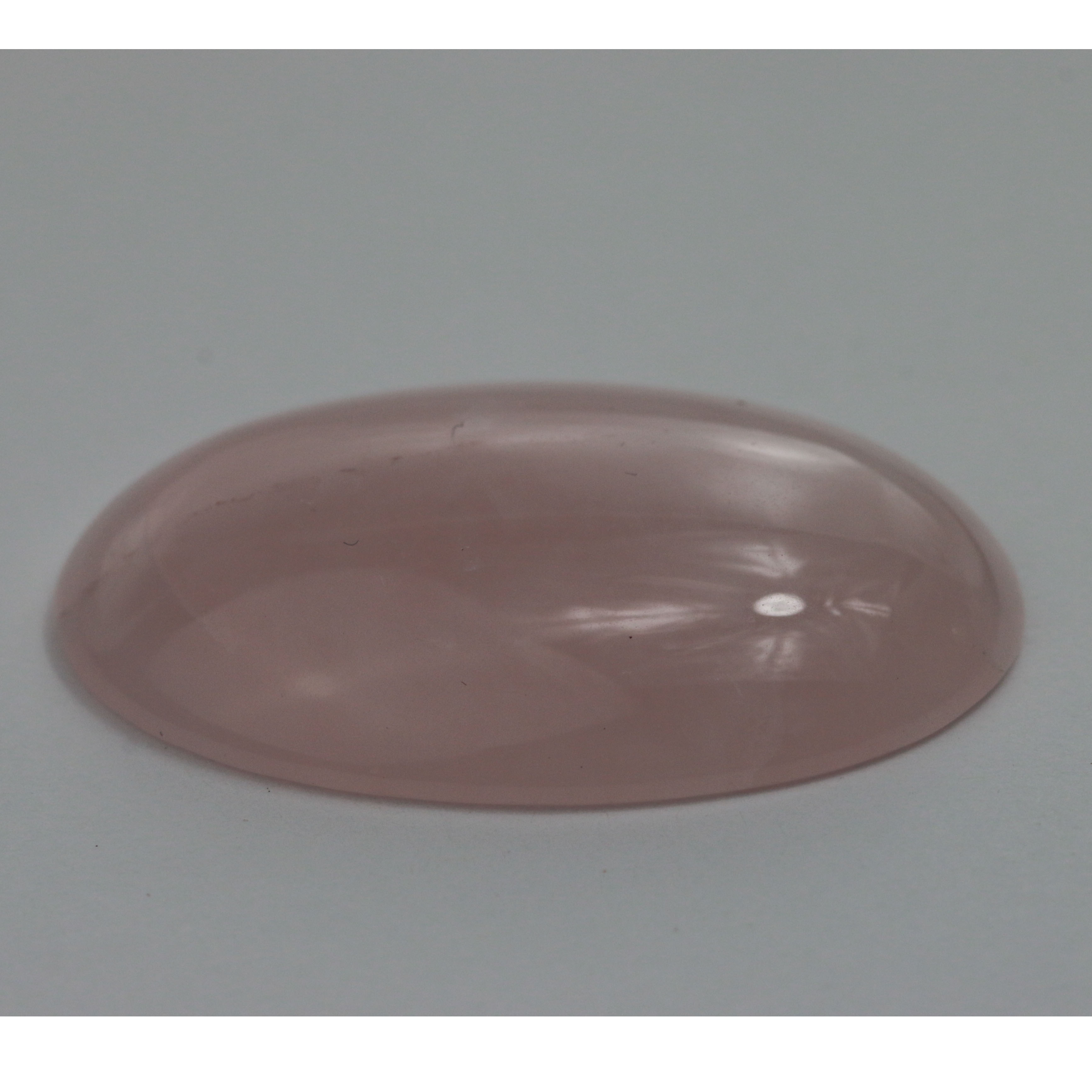 30X22 OVAL CABOCHON INCLUDED ROSE QUARTZ