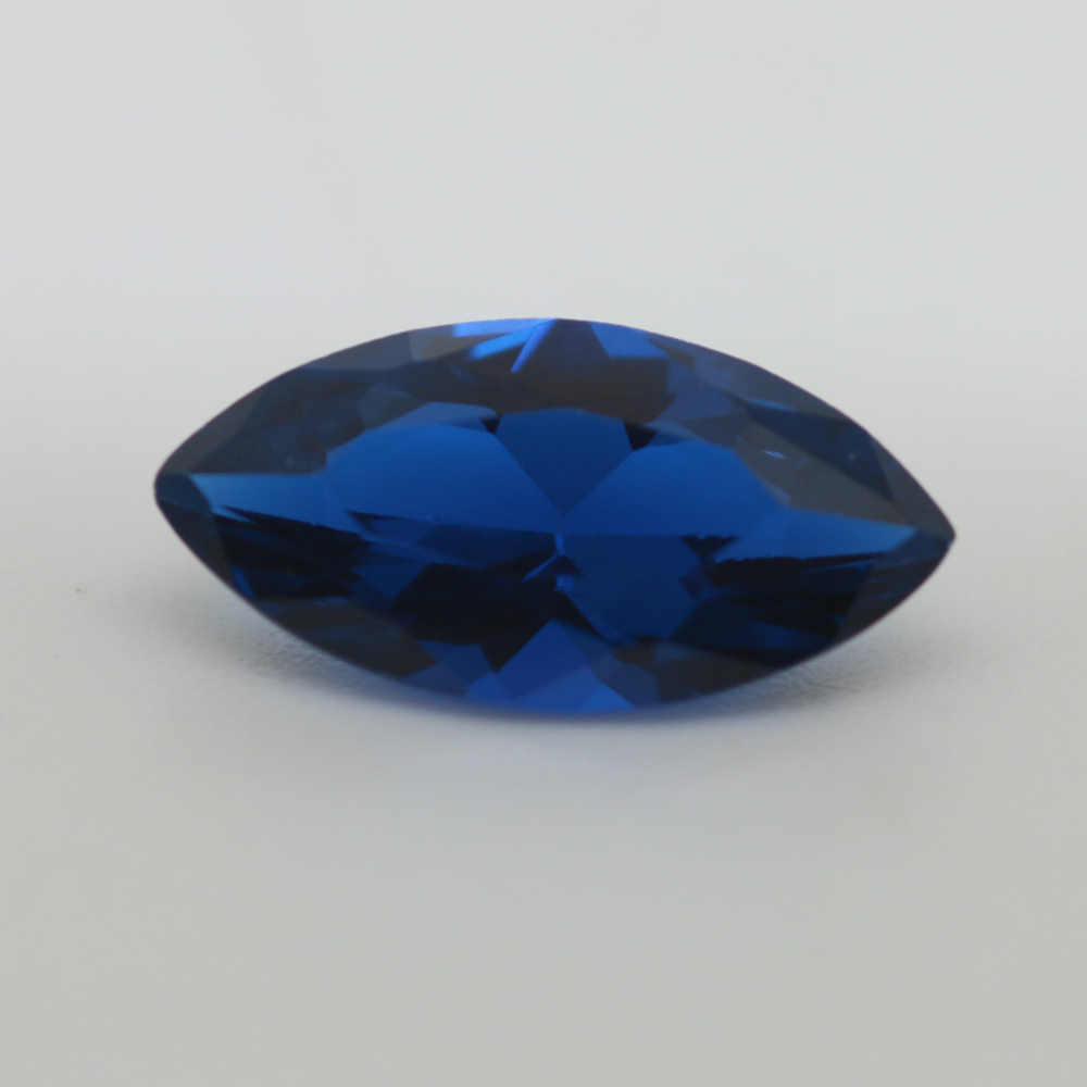 20X10 MARQUISE SYNTHETIC BLUE SPINEL