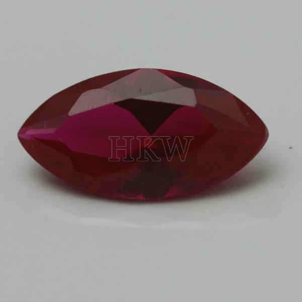 12X6 MARQUISE SYNTHETIC RUBY