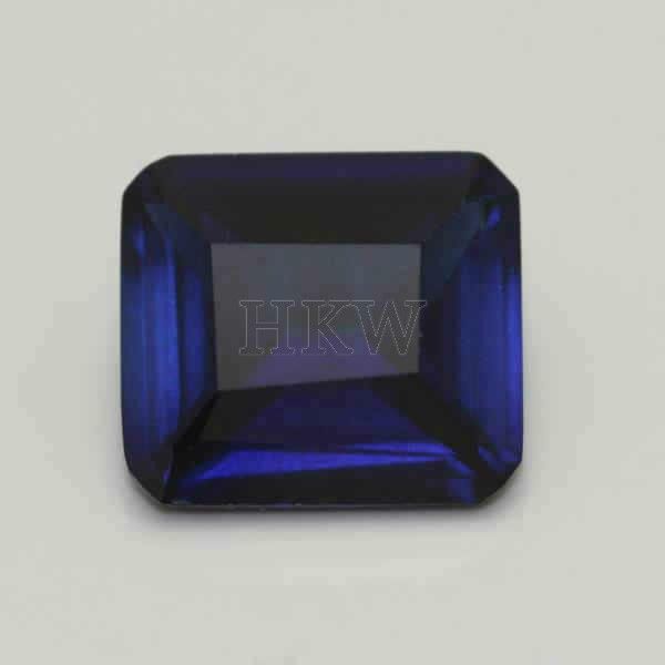 14X10 OCTAGON SYNTHETIC SAPPHIRE