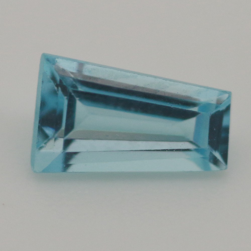 3X2X1 BAGUETTE TAPERED BLUE TOPAZ SWISS FACETED
