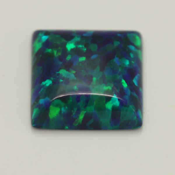 8X8 SQUARE SYNTHETIC OPAL WHITE