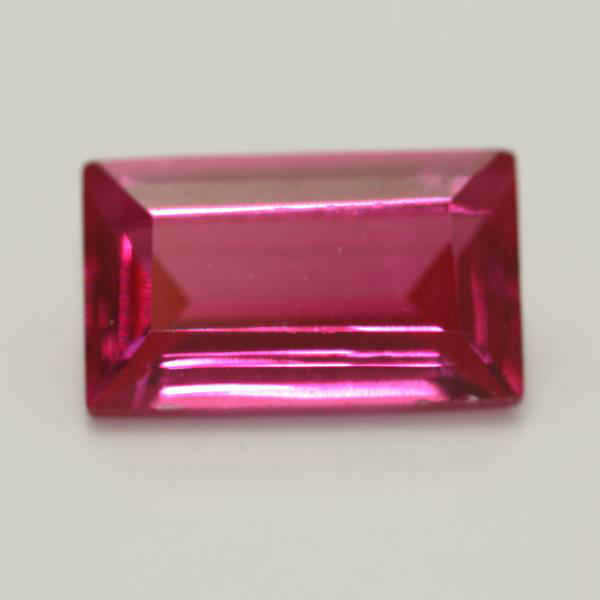 8X6 BAGUETTE SYNTHETIC RUBY
