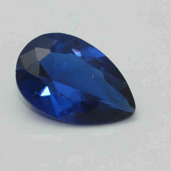 5X4 PEAR SYNTHETIC SAPPHIRE