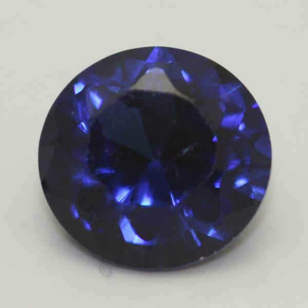 4.25MM ROUND F/E SYNTHETIC SAPPHIRE